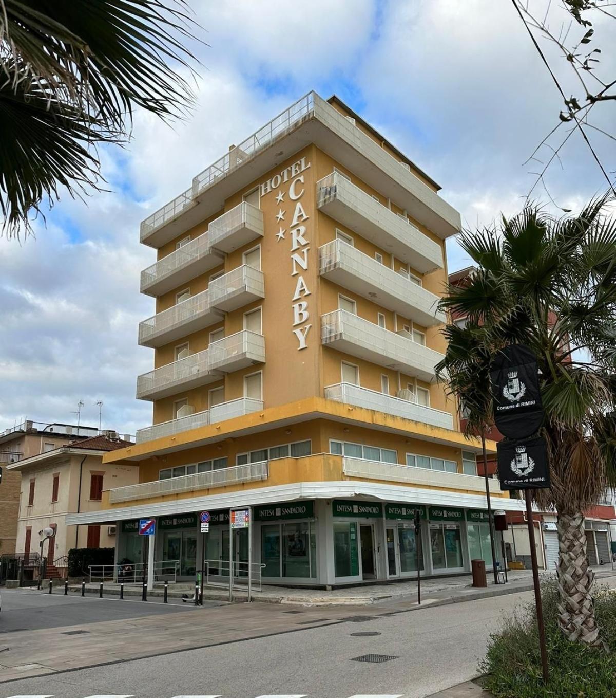 Hotel Carnaby Rimini Exterior foto